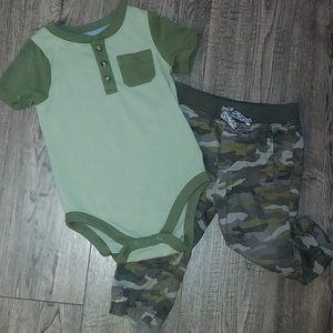 Cat & Jack Baby Boy Camo Pants Set 12-18 mths
